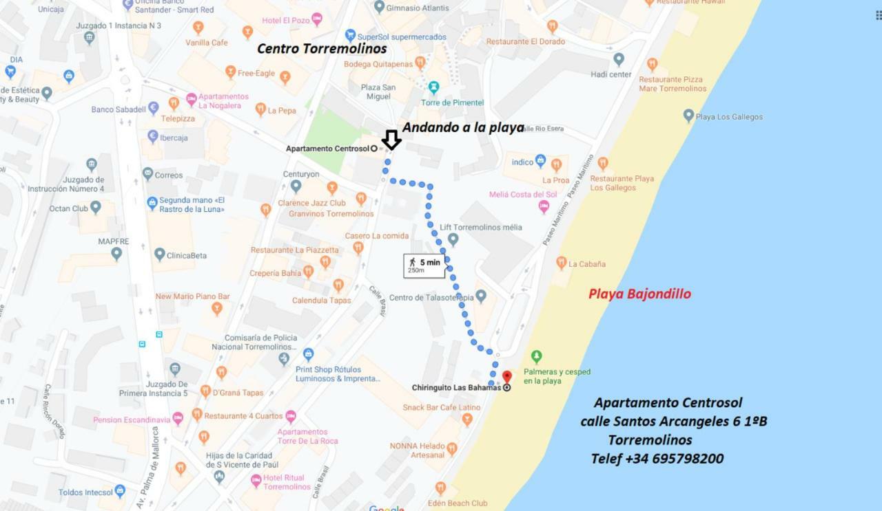 Apartamento Centrosol Con Parking Торремолинос Экстерьер фото